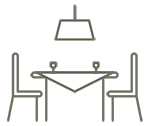 Tables, chaises, buffets